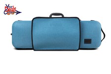 GEWA Bio-A Violin Oblong Case, 4/4-1/2 Size with Music Pocket Multi Colors