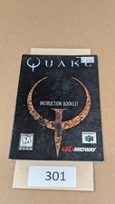Quake - N64 - Manual Only NO GAME