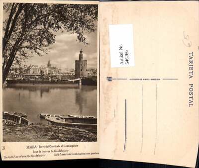 546266,Spain Sevilla Torre del oro Guadalquivir