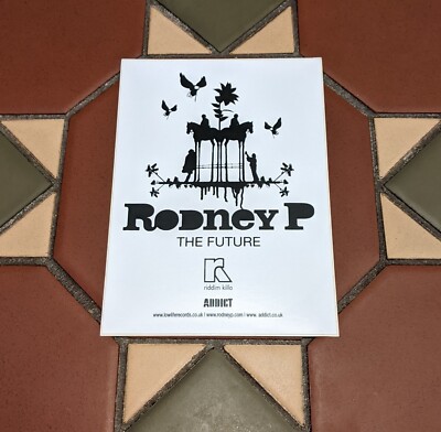 Rodney P The Future Promo Sticker Riddim Killa Addict Hip Hop Rap Low Life