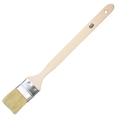 Hardy Select Eckenpinsel Natur Chinaborste hell gekocht Maler Lack Acryl Pinsel