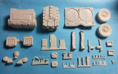 Modern Tank Resin Leopard 2A6 Engine Set 1:35