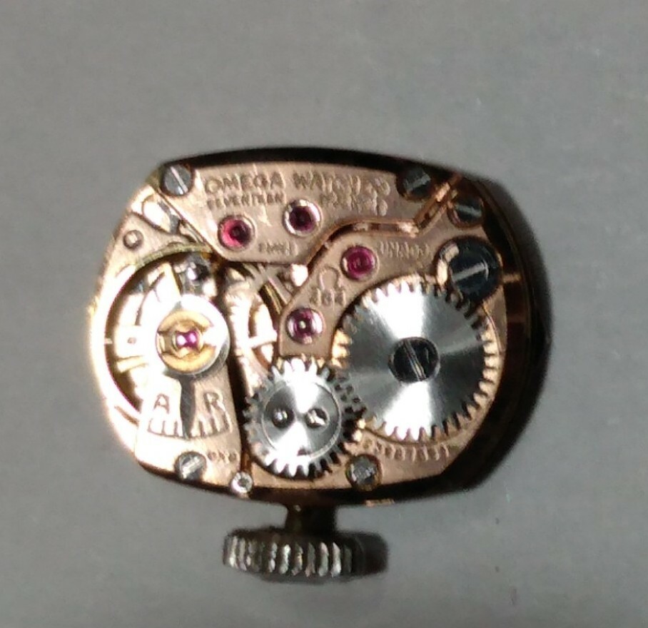 Vintage Ladies Diamond 14k White Gold  OMEGA Watch Personalized image 7