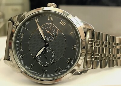 Pierre Cardin Herrenuhr Ronde Classique Homme Edelstahl Tag Datum  PC105871F03 