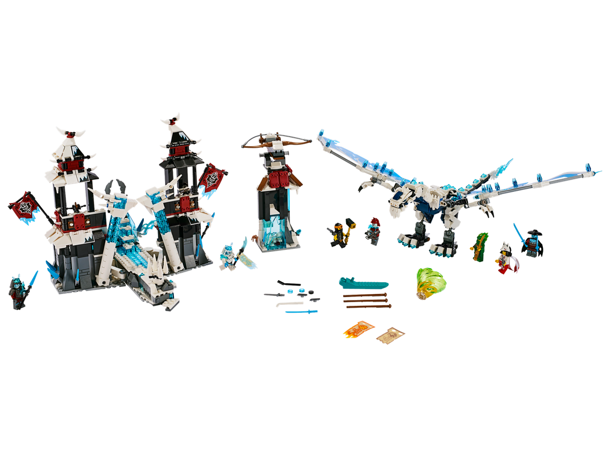 Ice Emperor Lego Ninjago Ice Chapter Sets LEGO® NINJAGO® Castle Of