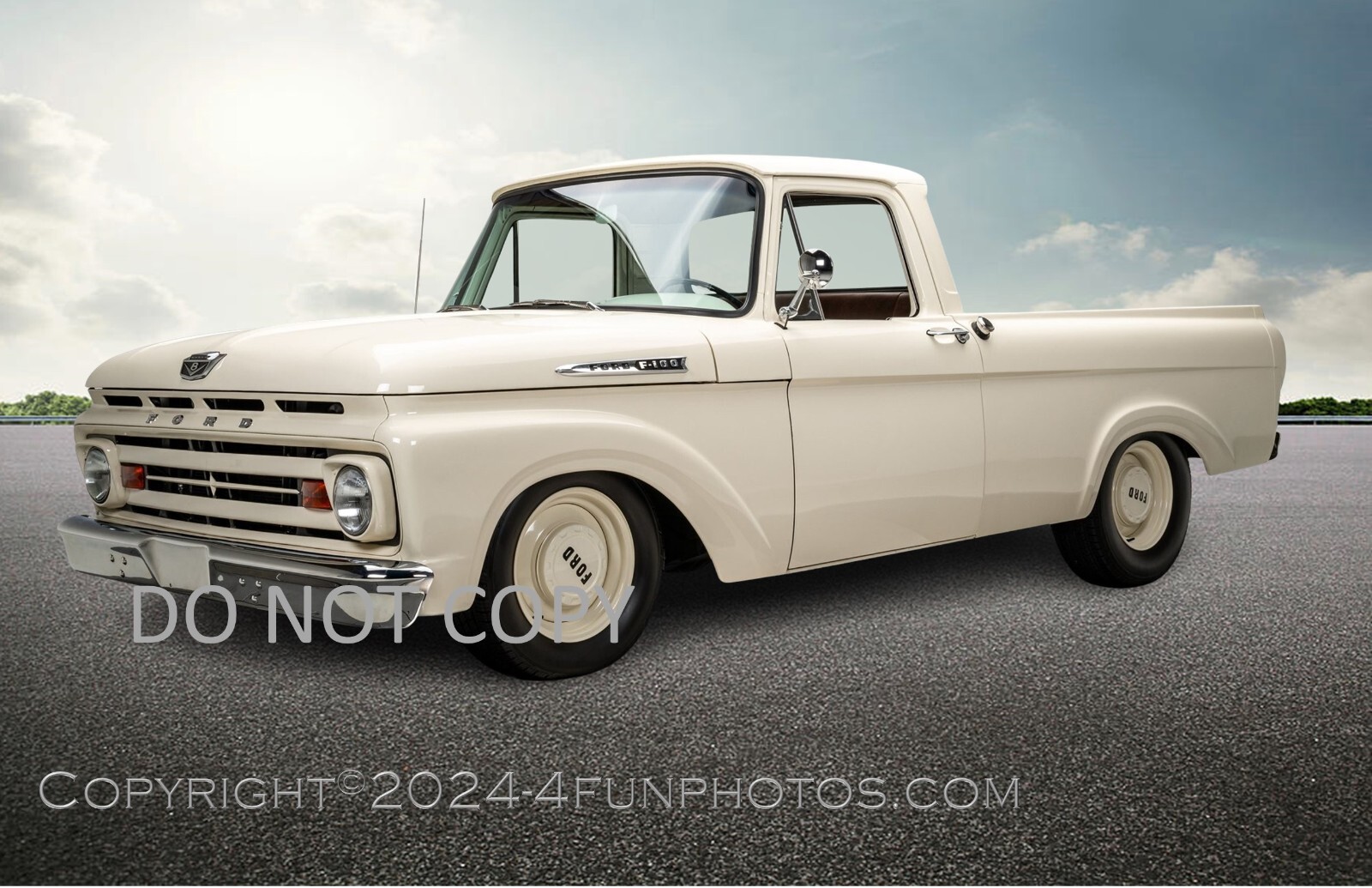 1962 Ford F100 Pickup Truck Poster Sized Photo Print 11