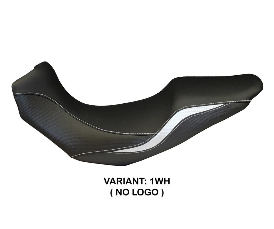 Seat saddle cover Salerno White (WH)T.I. for TRIUMPH TIGER 1050 2007 > 2013 - Изображение 2 из 2