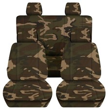 Front And Rear Car Seat Covers Fits Jeep Wrangler Jk 2007-2017 Camouflage Front And Rear Car Seat Covers Fits Jeep Wrangler Jk 2007-2017 Camouflage