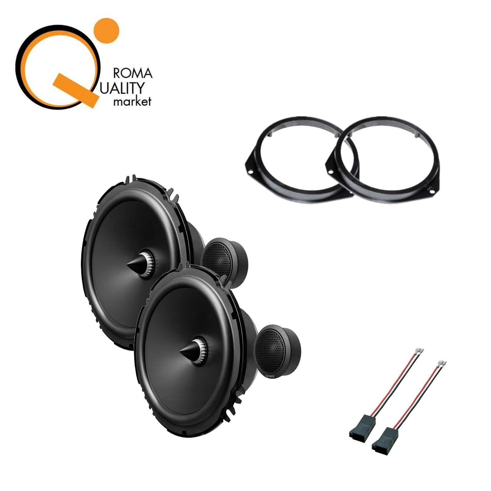 Sony XS 162 GS Kit 2 vie fit Ford Ka da 2009 Anteriori Casse Auto XS-162GS