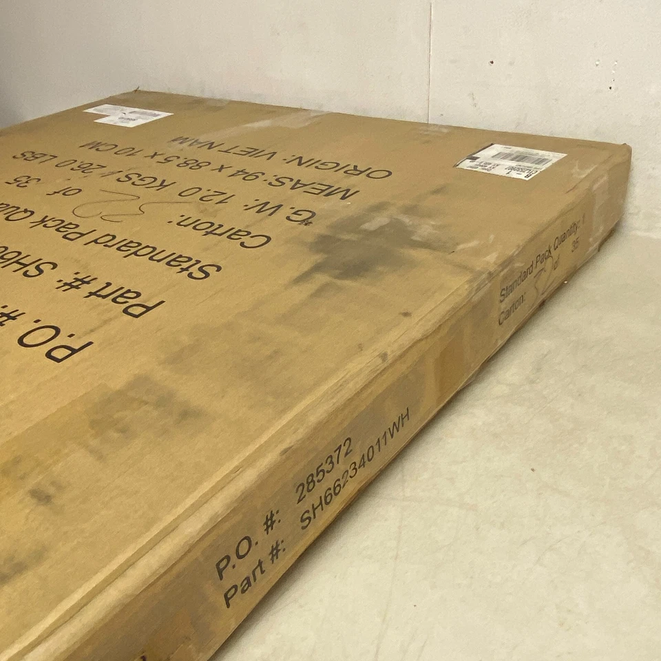 Signature Hardware 34" ESPEJO TOCADOR REINA - BLANCO SUAVE SH66234011WH Foto 3 de 4