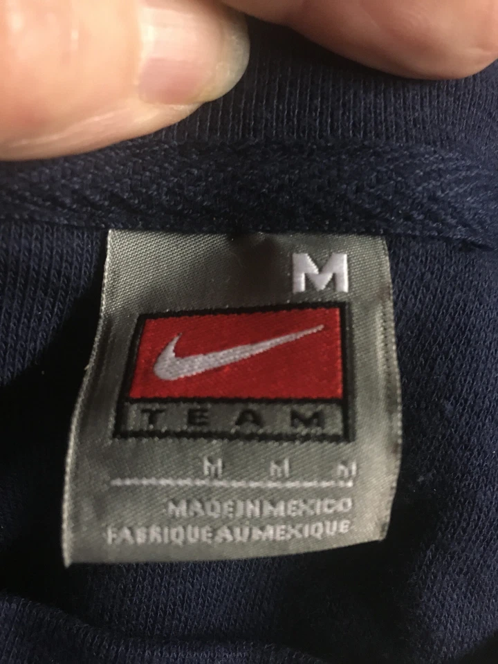 Nike Pace University Setters NCAA Crew Sweatshirt BASKETBALL Blue Mens M  - Image 3 of 4