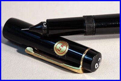 1950s unused 0.2 Rapidograph Rotring TINTENKULI Ink Pen Technical