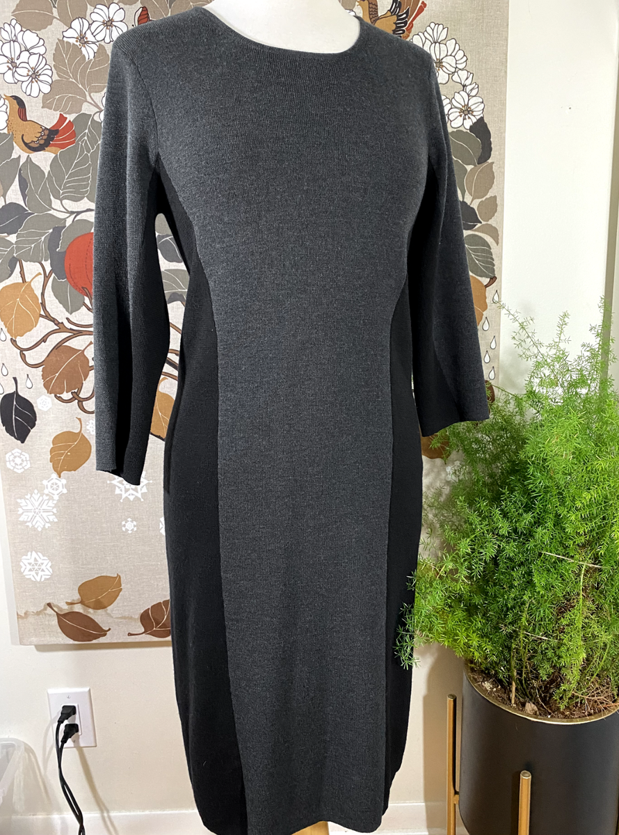 eileen fisher layering dress 100% Wool Sweater - Career Shealth category_l2_Polo Dresses