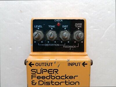 Boss DF-2 Super Feedbacker & Distortion Guitar Effect Pedal Made in Japan  Used