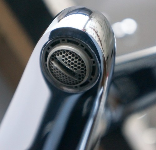 Neu Monoblock Waschbecken Arbeitsplatte poliert Chrom hoch Mischbatterie Küche Bad Wasserhahn - Bild 6 von 9
