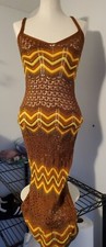 Almost Famous Knit Earthtone Dress size Small