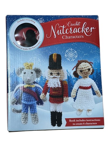 Nutcracker Crochet - 2x Books w/Patterns and Supplies to Make 12 Cast Characters - Picture 2 of 9