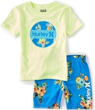 Hurley Shorts Set Boys Sz 4 NWT