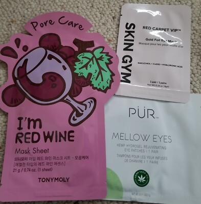 BRAND NEW 3 Piece Mask And Eye Patches Set!!