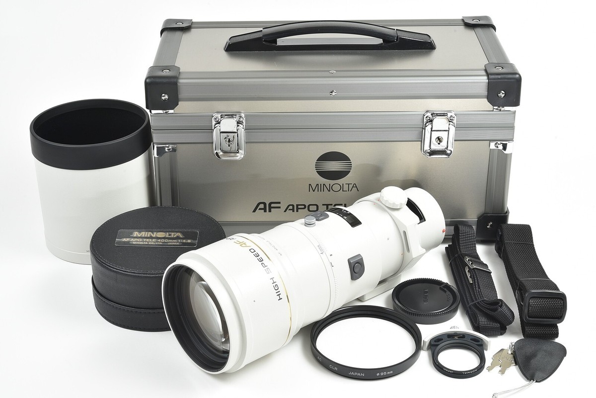MINOLTA AF APO TELE 400mm F4.5 G HIGH SPEED Lens Sony MINOLTA AF APO TELE 400mm F4.5 G HIGH SPEED Lens Sony