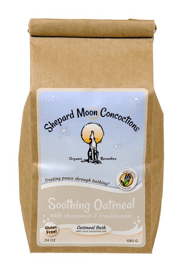 Shepard Moon Concoctions Успокаивающая овсяная ванна для взрослых, пакетик на 24 унции