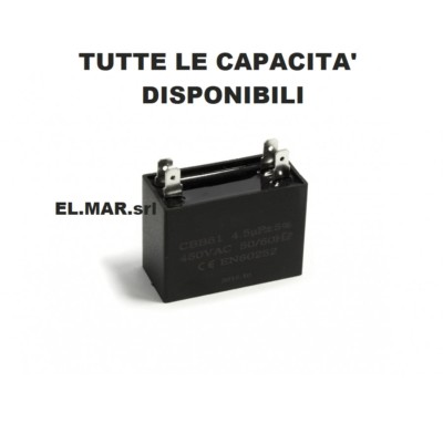 Condensatore Terminali Scheda Condensatore Di Avviamento Motore 30uF CBB60 - Per Pompe, Compressori, Elettrodomestici, Con Terminali A Scheda Condensatore A Scheda START - Foto 9