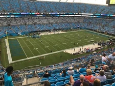 (4) Seattle Seahawks vs Carolina Panthers Tickets (low row)