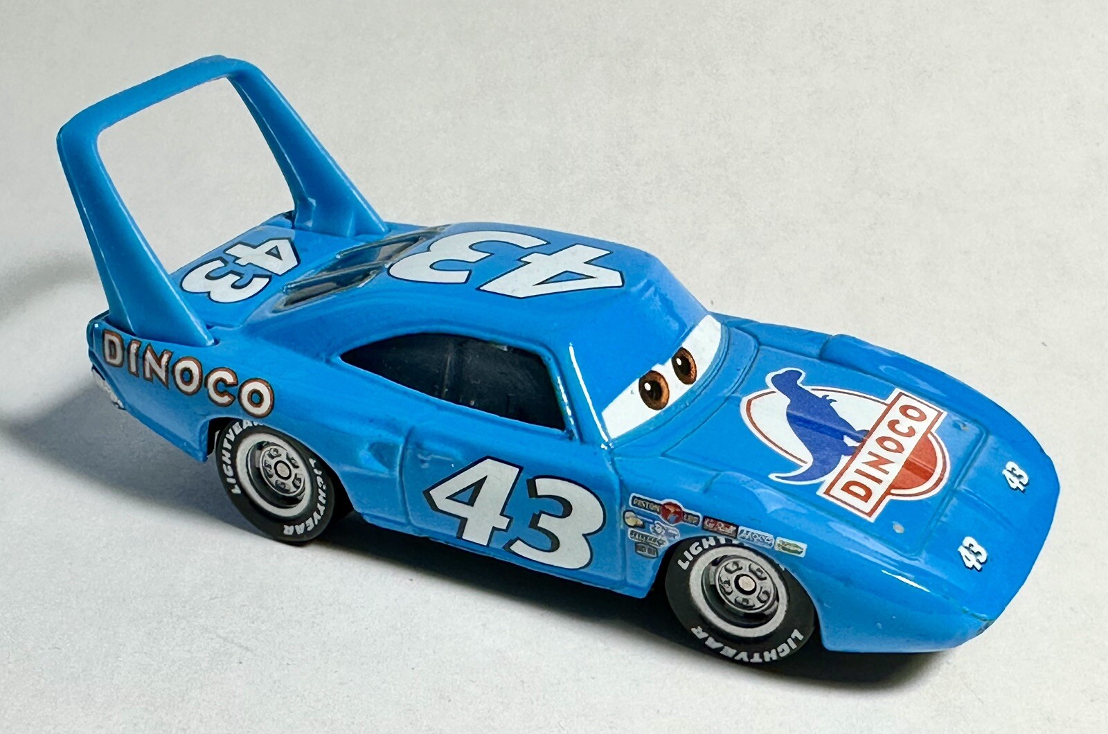Mattel Disney Pixar Cars No.43 Dinoco The King Metal 1:55 Diecast | eBay
