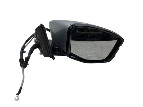 2022-2024 ACURA MDX RIGHT POWER FOLD DOOR MIRROR W/ CHROME MOLDING LUNAR SILVER