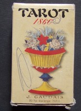 § D - jeu cartes TAROT 1860 - J. GAUDAIS