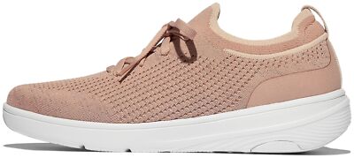 FitFlop Super-Q Knit Slip-On Laced Sneakers Damen  - NEU