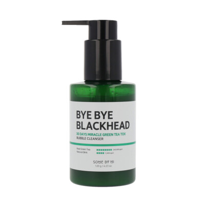 SOME BY MI Bye Bye Blackhead 30 Days Miracle Green Tea Tox Bubble Cleanser 120g