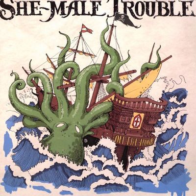 SHE-MALE TROUBLE Off the hook CD (2006 XnO Records)