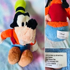 Vintage Walt Disney World Goofy Bean Bag Plush Toy Souvenir 12