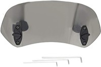 Motorrad Windschutzscheibe Einstellbar Clip On Windschild Windabweiser ZubehöR