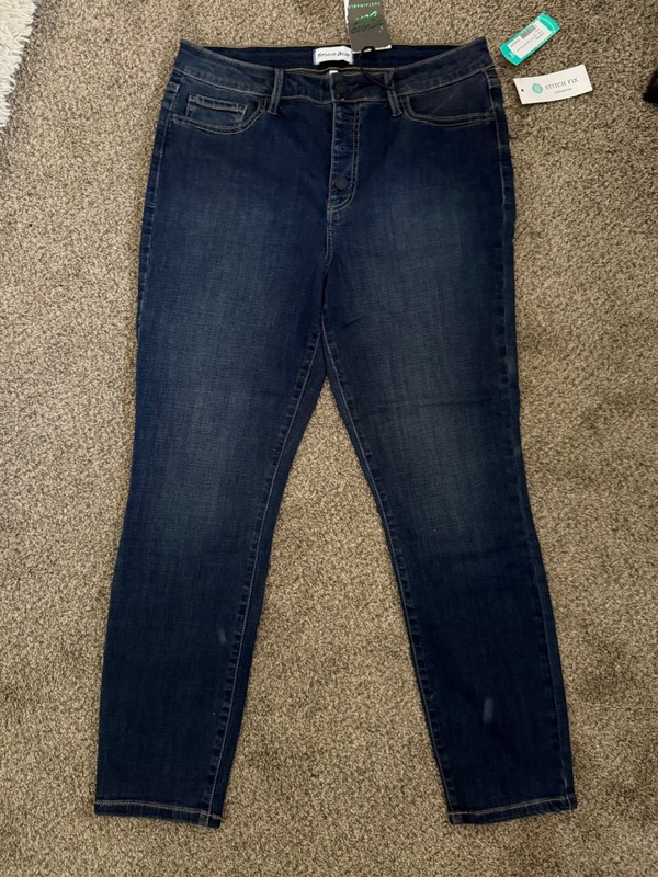NWT Studio Indigo Jeans Women's Sz 12 High Rise Skinny