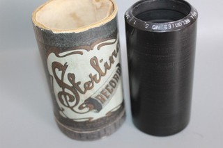 STERLING RECORDS PHONOGRAPH CYLINDER 313 MUSIC HALL MELODIES No 5 & BOX (NO LID)