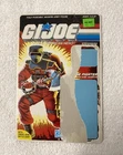 1985 Vintage GI Joe Cobra Lot Barbecue Figure Full File Card Card Back