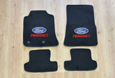 For Ford Racing Mustang Floor Mats Carpet Black 4 P C S 2015-2025 For Ford Racing Mustang Floor Mats Carpet Black 4 P C S 2015-2025