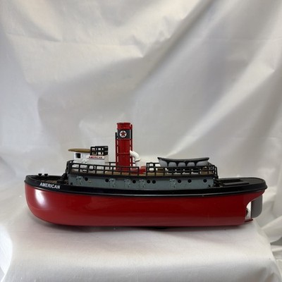 2002 ERTL  Special Edition Chrome Red Texaco The American Tugboat NO BOX