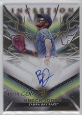 2023 Bowman Inception Gold Foil Electricity 40/50 Brock Jones #BPA-BJ Auto 0my5