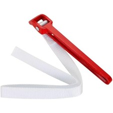 12 Inch Pipe Strap Wrench Adjustable Nylon Strap Wrench Oil Filter Strap Opene