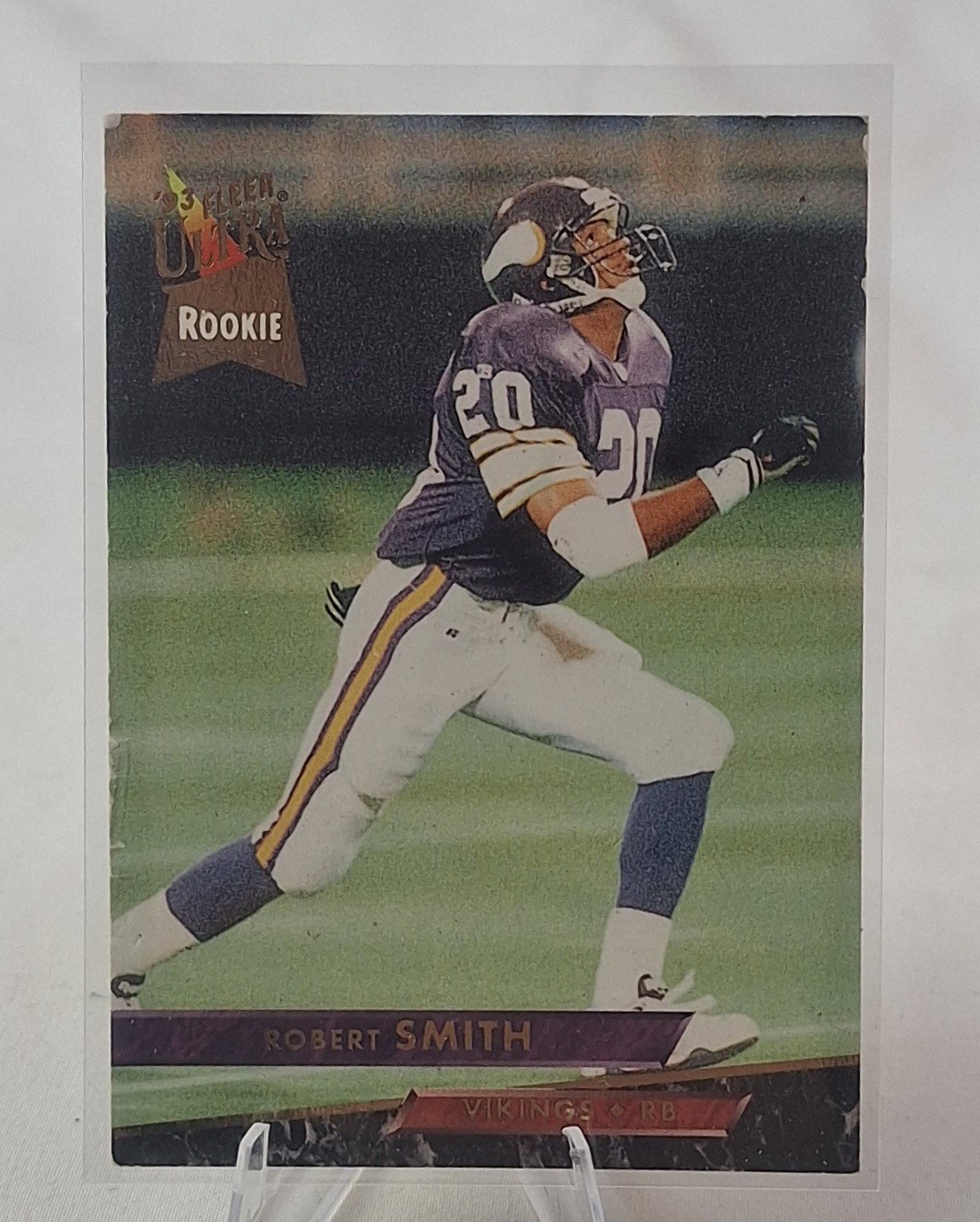 1993 Fleer Ultra Robert Smith Rookie #279 Minnesota Vikings RC Ohio St Buckeyes