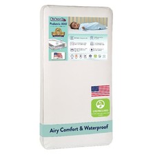 Kolcraft Pediatric 800 Extra Firm Ultra Deluxe Crib Mattress, 80 Coil White