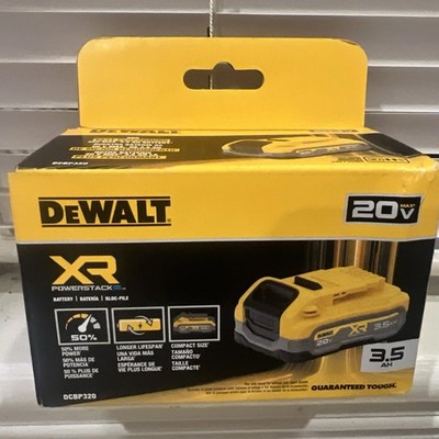 DEWALT DCBP320  20V MAX 3.5Ah PowerStack Lithium-Ion Battery