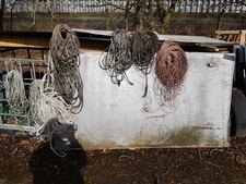 gebrauchte Weidezaunlitze verschiedene Bündel