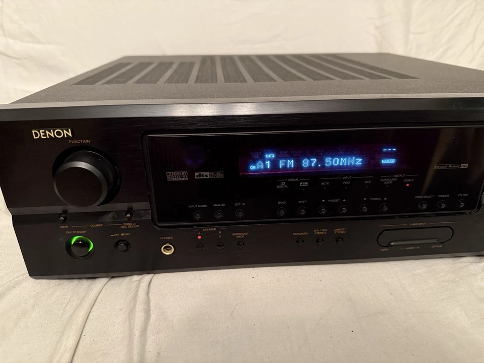 Denon AVR-1905 Surround Sound Home Theater AV Receiver Dolby Digital ProLogic - Image 4 of 4