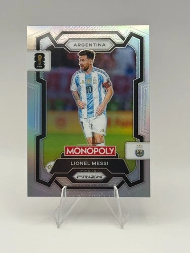 2026 Panini Prizm Monopoly FIFA World Cup Lionel Messi Silver Prizm #1 Argentina