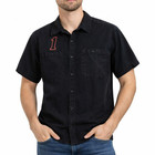 Harley Davidson Men's Racing Button Front Short Sleeve Shirt SMALL 96009 20VM