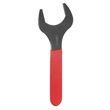 Single Open End Wrench 58mm Metric U-Shaped Spanner with Red Shank